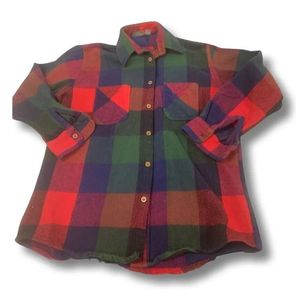 Multicolored Checkered Big Mac Flannel